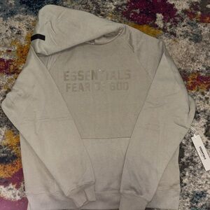Essentials Light Gray Hoodie